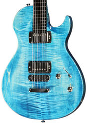 Guitarra eléctrica de corte único. Vigier                         G.V. Wood - Stonewash blue