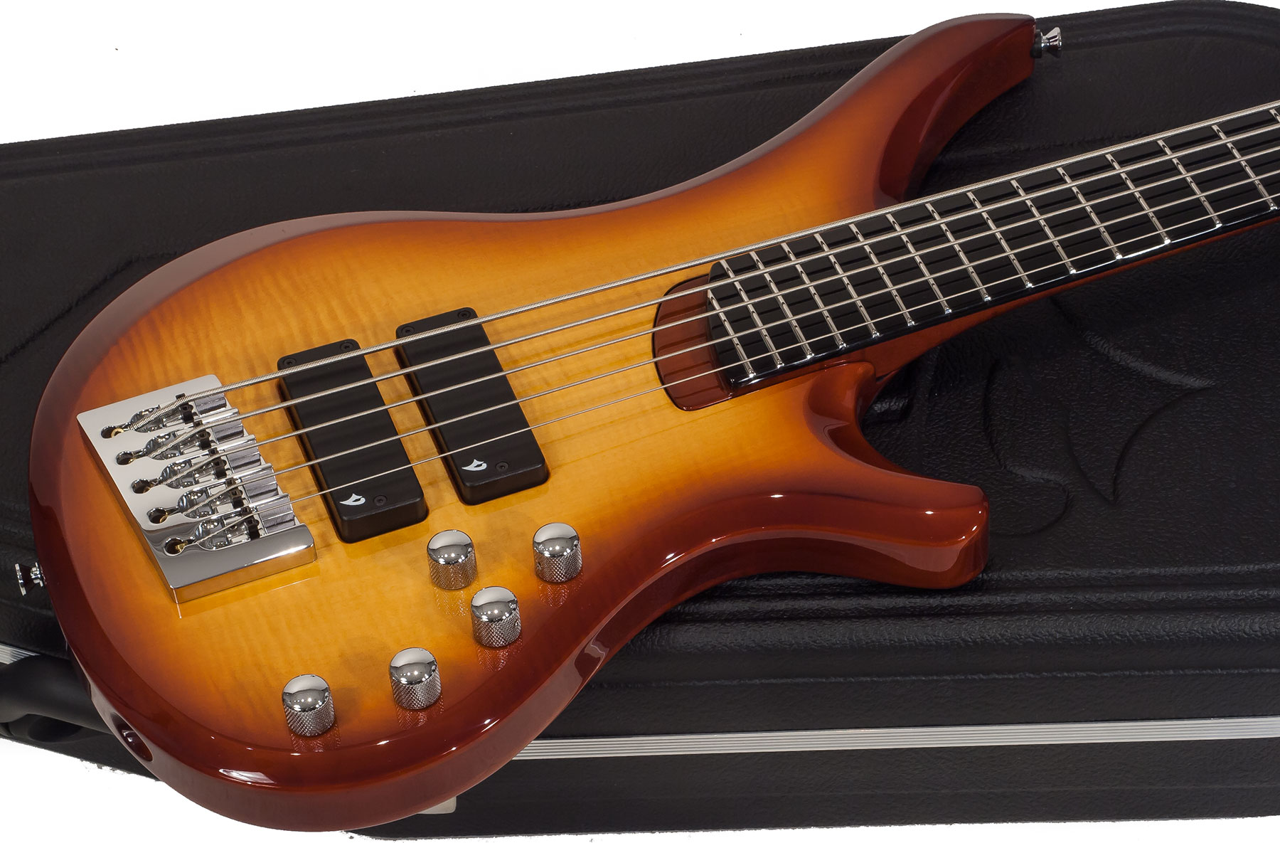 Vigier Passion Iv 5-cordes Active Phe - Amber - Bajo eléctrico de cuerpo sólido - Variation 1