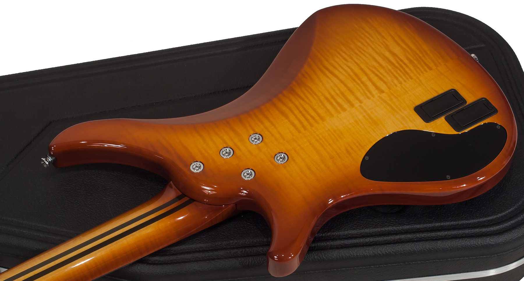 Vigier Passion Iv 5-cordes Active Phe - Amber - Bajo eléctrico de cuerpo sólido - Variation 2