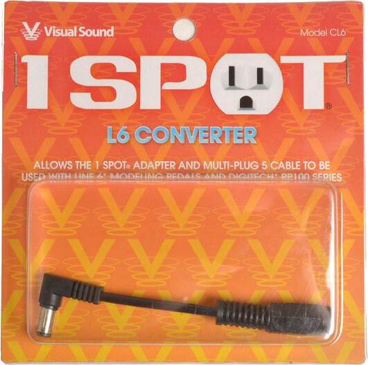 Visual Sound Cl6 Cable Reducteur 2.5 Vers 2.6 Pour Line 6 - Cable - Main picture