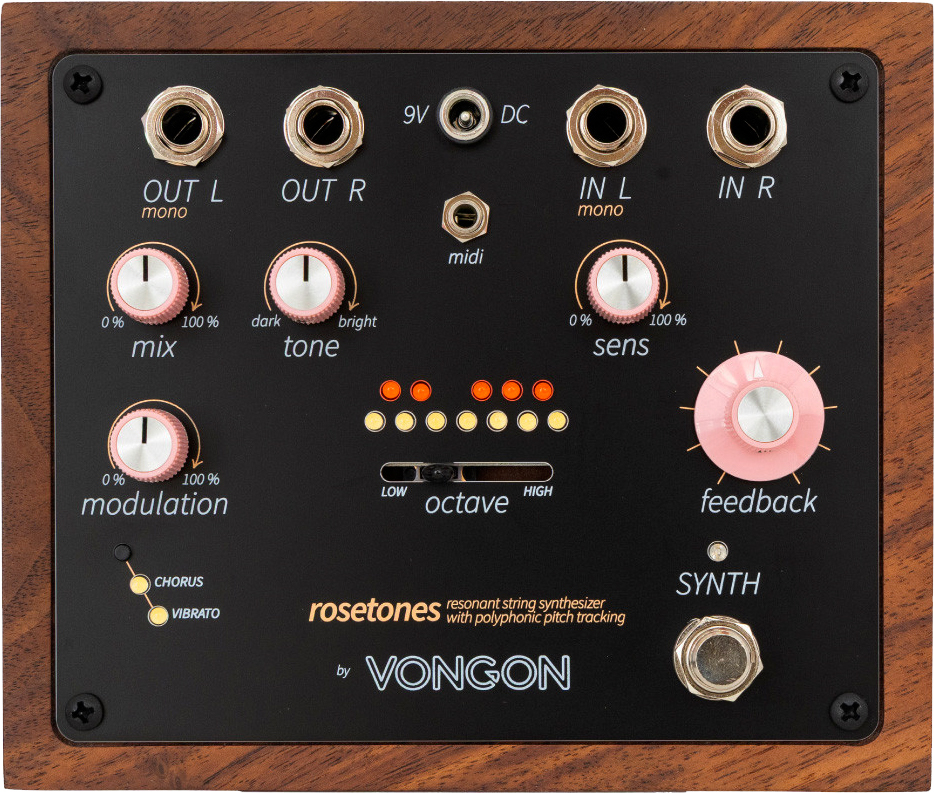 Vongon Rosetones String Synthesizer - Pedal overdrive / distorsión / fuzz - Main picture