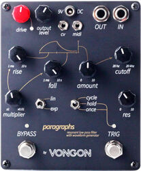 Pedal wah / filtro Vongon Paragraphs Resonant Lowpass Filter