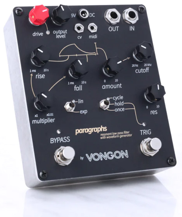 Vongon Paragraphs Resonant Lowpass Filter - Pedal wah / filtro - Variation 2