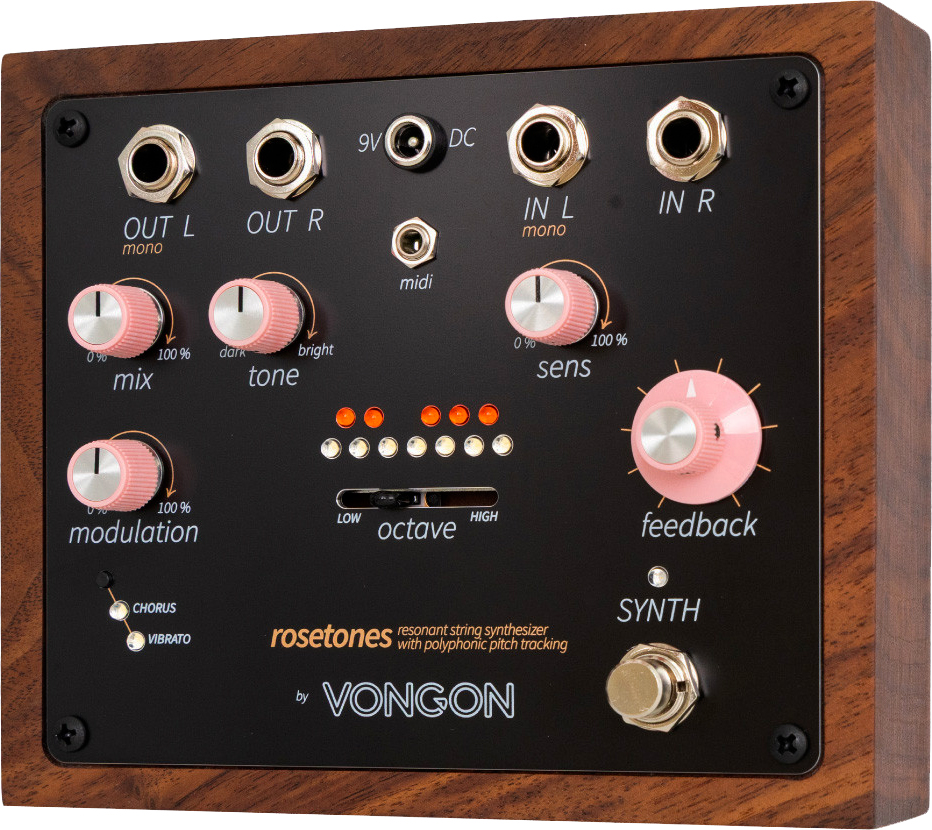 Vongon Rosetones String Synthesizer - Pedal overdrive / distorsión / fuzz - Variation 1