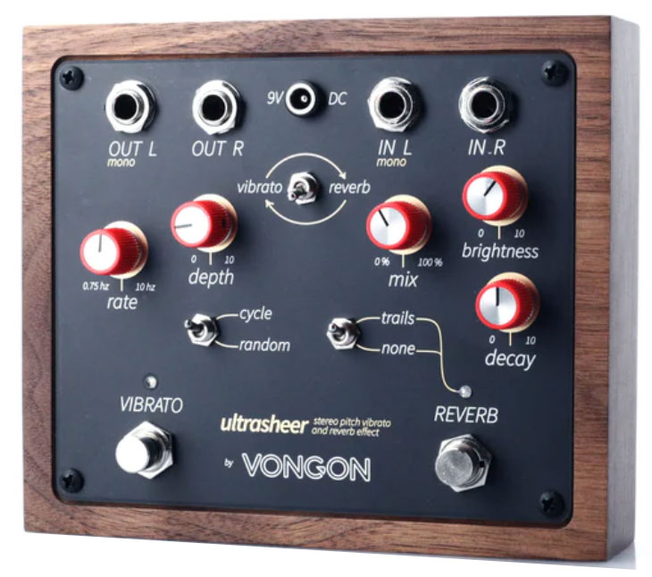 Vongon Ultrasheer Stereo Pitch Vibrato And Reverb - Pedal de chorus / flanger / phaser / modulación / trémolo - Variation 1
