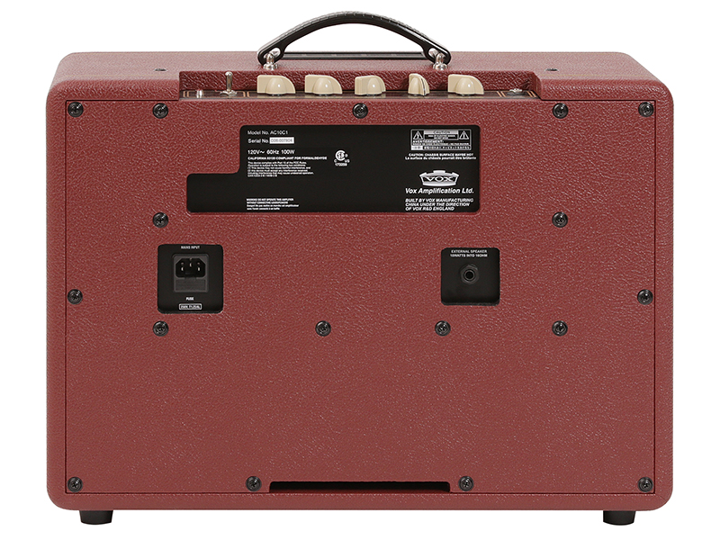 Vox Ac10c1-mb Ltd 10w 1x10 Maroon Bronco - Combo amplificador para guitarra eléctrica - Variation 2