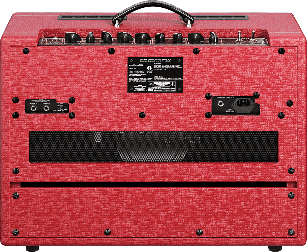 Vox Ac15c1 Limited Edition Classic Vintage Red - Combo amplificador para guitarra eléctrica - Variation 2