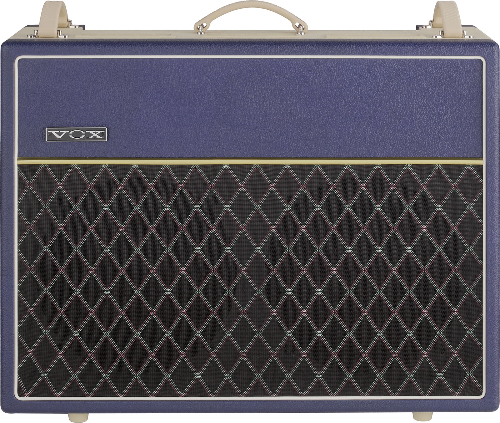 Vox Ac30c2 Ttbc All Tube Ltd 1x12 30w Two-tone Blue & Cream - Combo amplificador para guitarra eléctrica - Variation 1