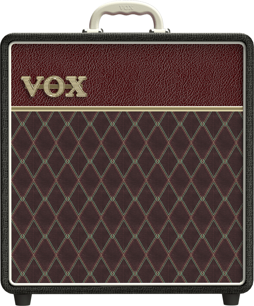 Vox Ac4c1-12 Ttbm Ltd Custom 1x12 4w Two-tone Black & Maroon - Combo amplificador para guitarra eléctrica - Variation 1