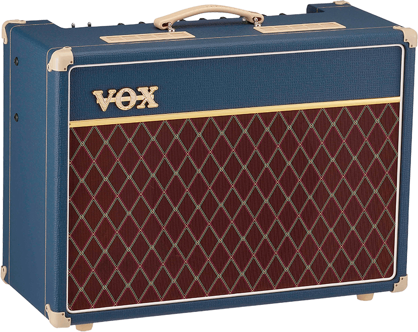 Vox Ac15c1 Limited Edition Rich Blue 1x12 15w - Combo amplificador para guitarra eléctrica - Main picture