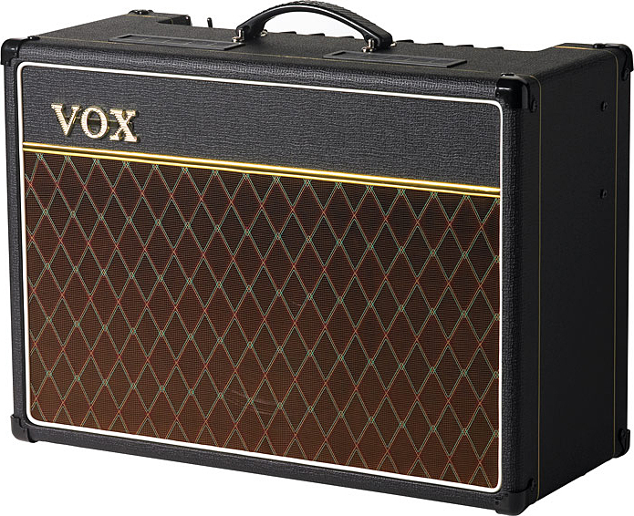 Vox Ac15c1x Custom 15w 1x12 Celestion Alnico Blue Black - Combo amplificador para guitarra eléctrica - Main picture