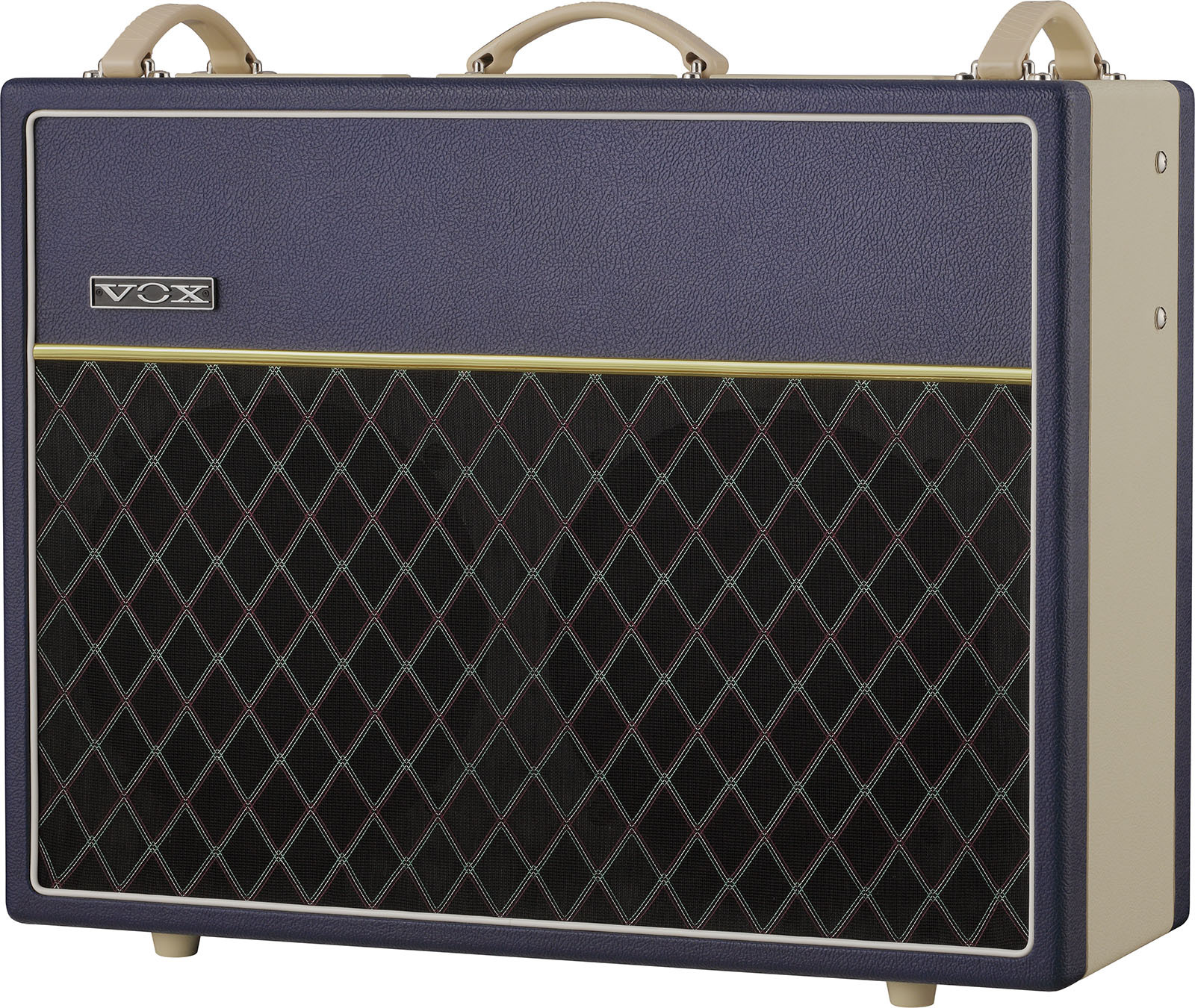 Vox Ac30c2 Ttbc All Tube Ltd 1x12 30w Two-tone Blue & Cream - Combo amplificador para guitarra eléctrica - Main picture