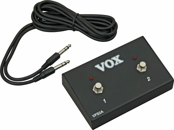 Vox Vfs-2a Dual Footswitch With Led Pour Valve Reactor & Ac Custom - Pedalera para amplificador - Main picture