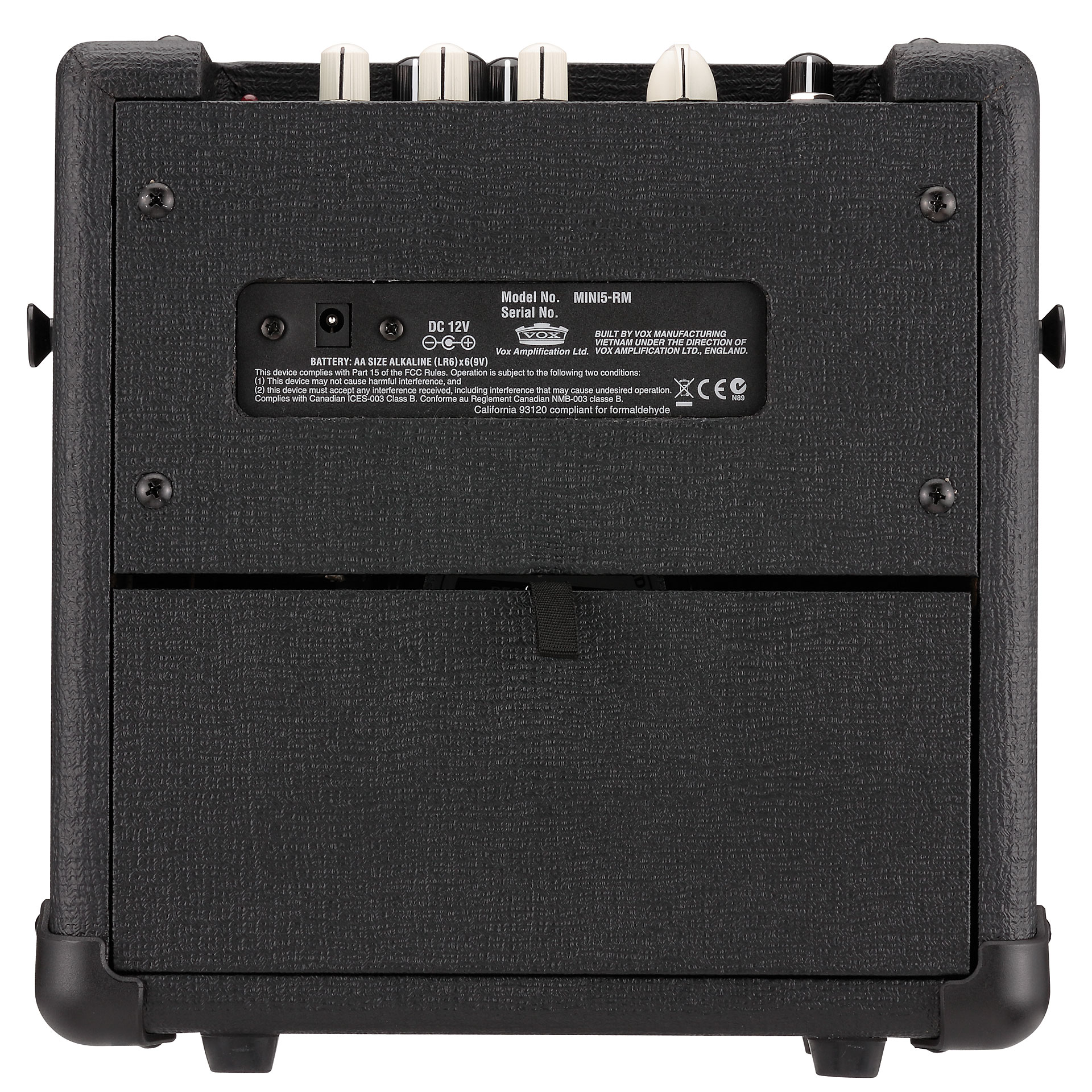 Vox Mini5 Rythm 5w 1x6.5 Black - Combo amplificador para guitarra eléctrica - Variation 2