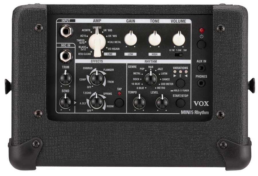 Vox Mini5 Rythm 5w 1x6.5 Black - Combo amplificador para guitarra eléctrica - Variation 3