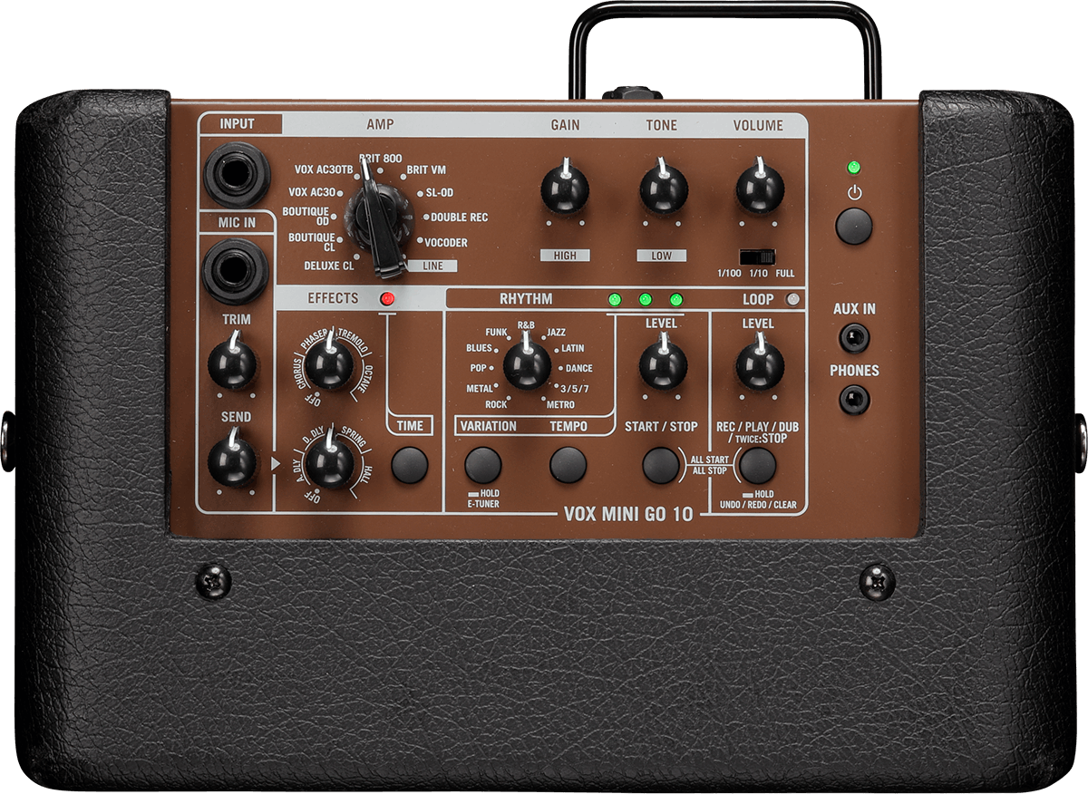 Vox Mini Go 10 Ltd 1x6.5 10w Earth Brown - Combo amplificador para guitarra eléctrica - Variation 2