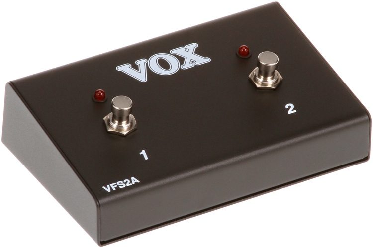 Vox Vfs-2a Dual Footswitch With Led Pour Valve Reactor & Ac Custom - Pedalera para amplificador - Variation 1