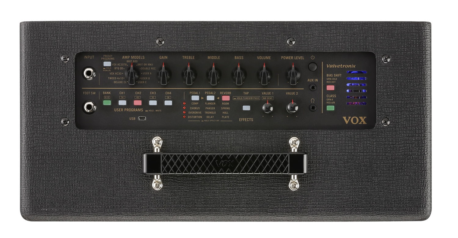 Vox Vt20x Valvetronix 20w 1x8 Black - Combo amplificador para guitarra eléctrica - Variation 2