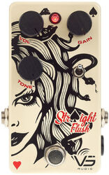 Pedal overdrive / distorsión / fuzz Vs audio Straigth Flush Overdrive