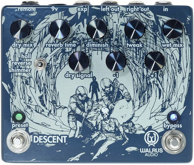 Walrus Descent - Pedal de reverb / delay / eco - Main picture