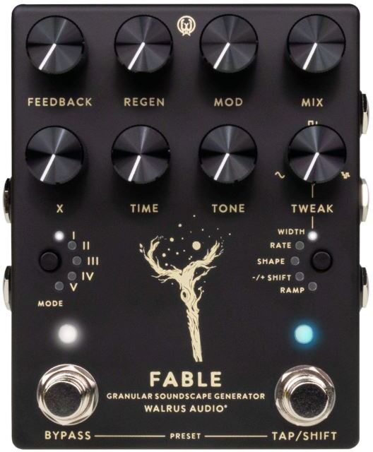 Walrus Audio Fable Mkii Black - Pedal de reverb / delay / eco - Main picture