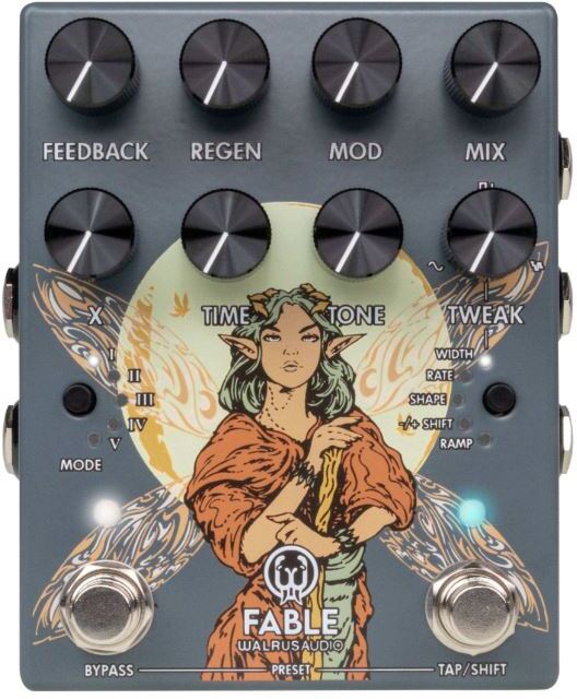 Walrus Audio Fable Mkii Gray - Pedal de reverb / delay / eco - Main picture
