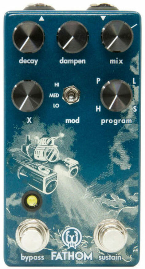 Walrus Fathom Multi-function Reverb - Pedal de reverb / delay / eco - Main picture