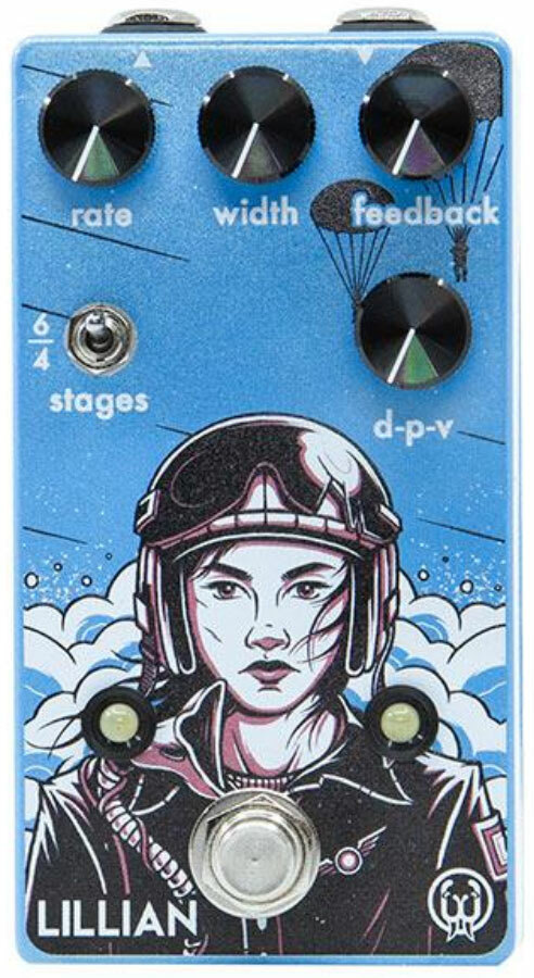 Walrus Lillian Multi-stage Analog Phaser - Pedal de chorus / flanger / phaser / modulación / trémolo - Main picture