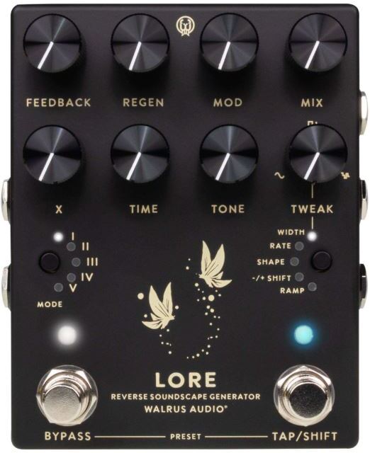 Walrus Audio Lore Mkii Black - Pedal de reverb / delay / eco - Main picture