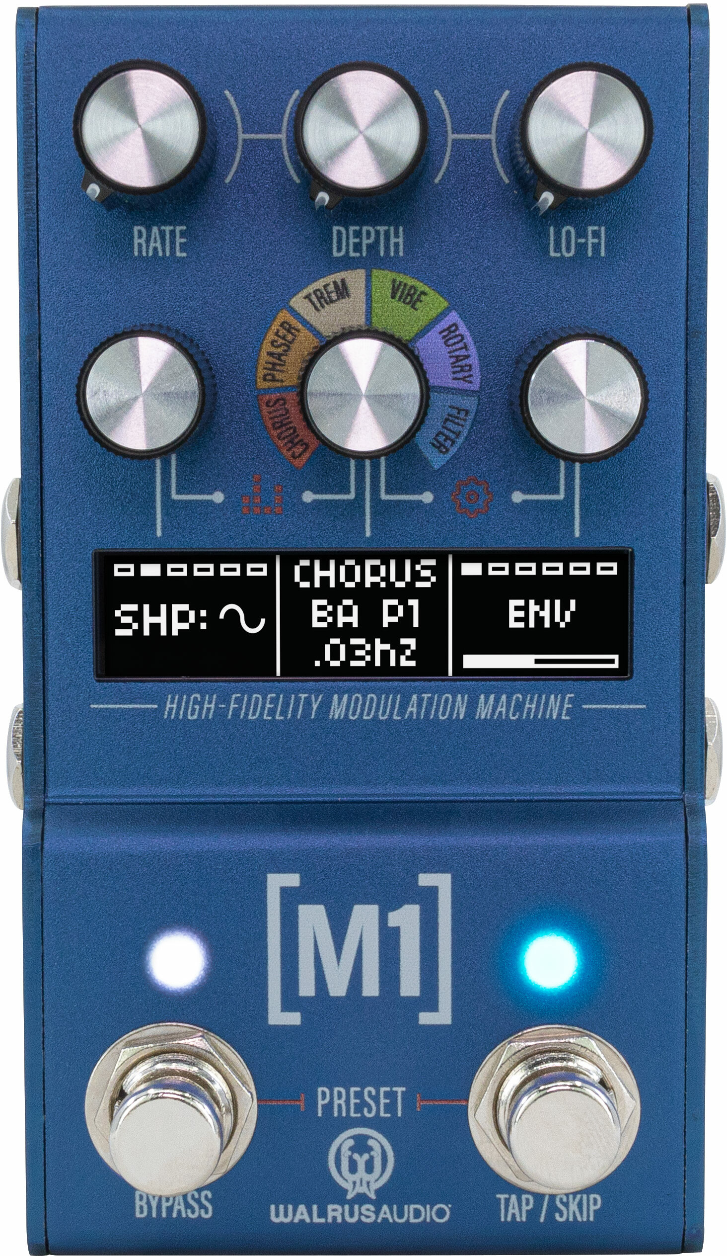 Walrus Audio Mako M1 Mkii - Pedal de chorus / flanger / phaser / modulación / trémolo - Main picture