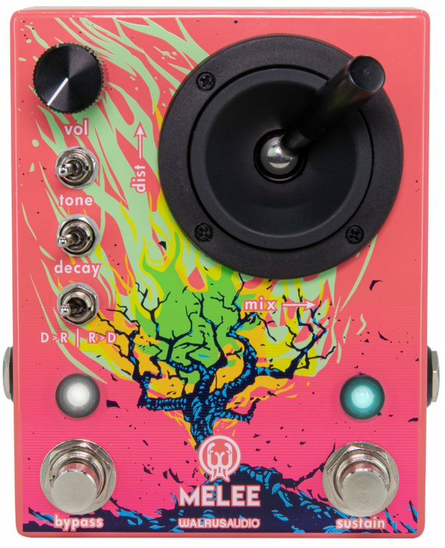 Walrus Audio Melee Reverb/distortion Fx Pedal - Pedal de reverb / delay / eco - Main picture