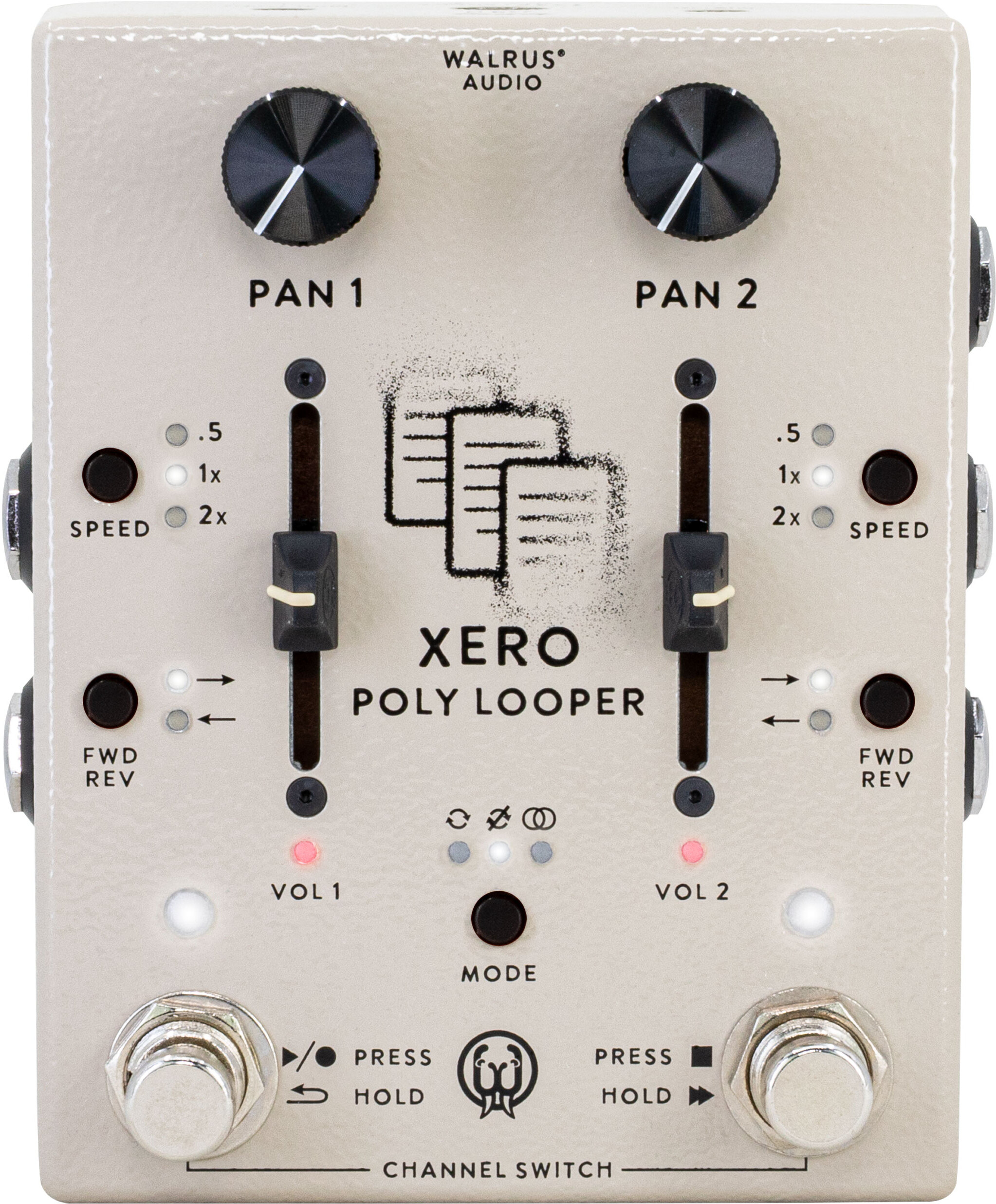 Walrus Audio Xero Poly Looper Cream - Pedal looper - Main picture