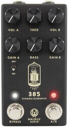 Pedal overdrive / distorsión / fuzz Walrus audio 385 MKII Black