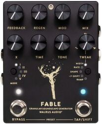 Pedal de reverb / delay / eco Walrus audio Fable MKII Black