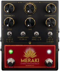 Pedal de reverb / delay / eco Walrus audio Meraki Stereo Analog Dual Delay