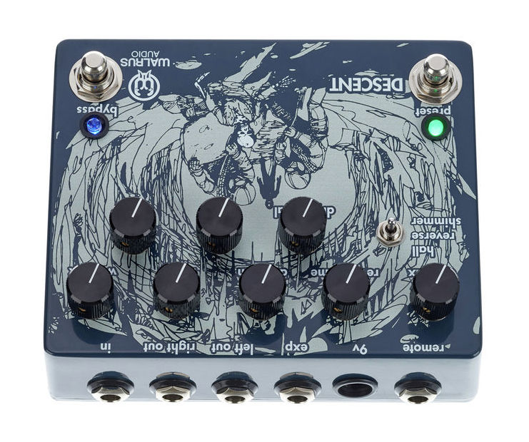 Walrus Descent - Pedal de reverb / delay / eco - Variation 2