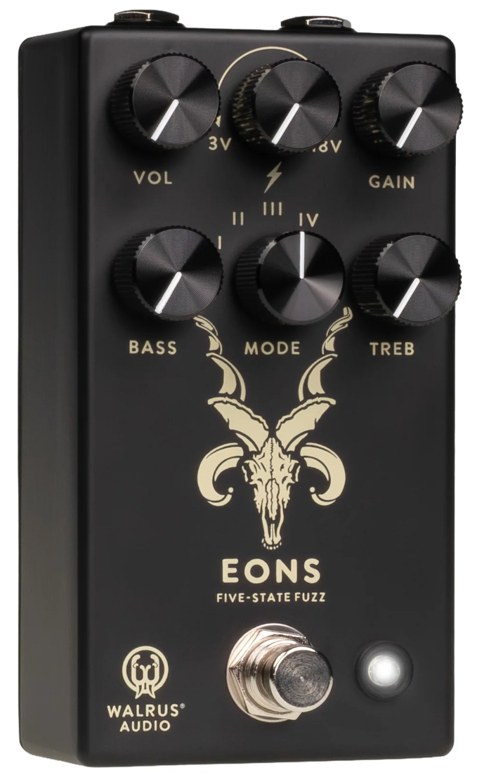 Walrus Audio Eons Five State Fuzz Black - Pedal overdrive / distorsión / fuzz - Variation 1
