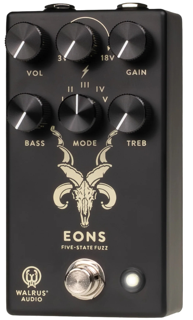 Walrus Audio Eons Five State Fuzz Black - Pedal overdrive / distorsión / fuzz - Variation 2