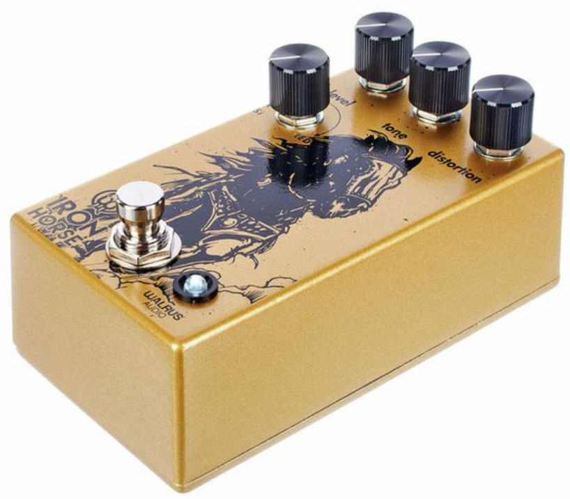 Walrus Iron Horse Lm308 Distortion V3 - Pedal overdrive / distorsión / fuzz - Variation 1