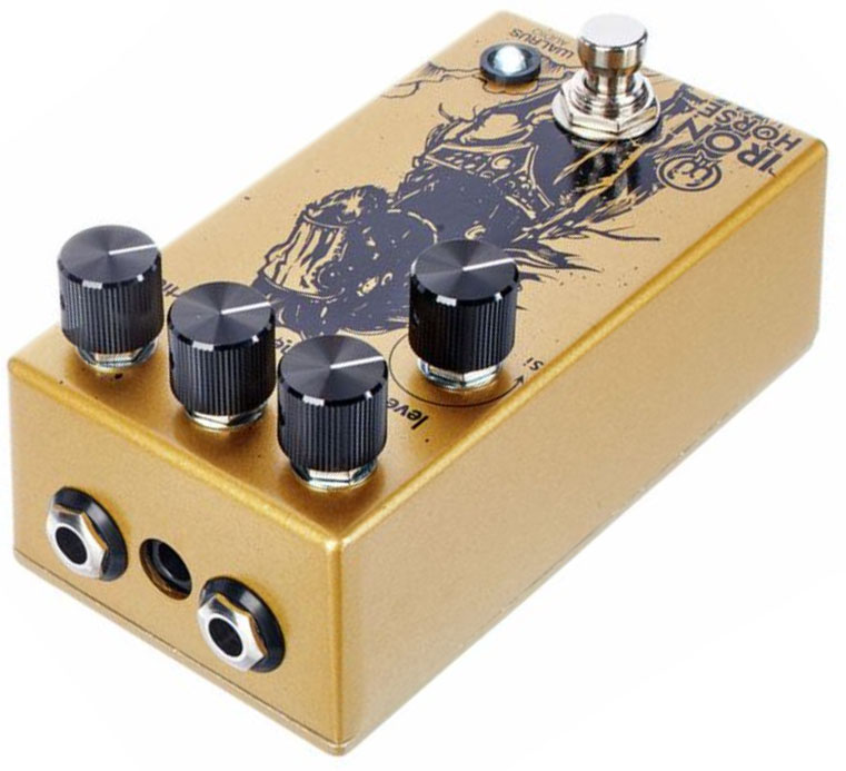 Walrus Iron Horse Lm308 Distortion V3 - Pedal overdrive / distorsión / fuzz - Variation 2