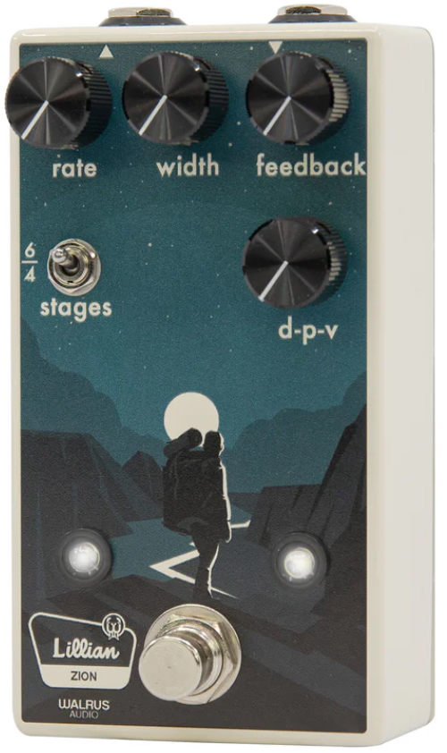 Walrus Audio Lillian Multi Stage Analog Phaser National Park Ltd - Pedal de chorus / flanger / phaser / modulación / trémolo - Variation 1