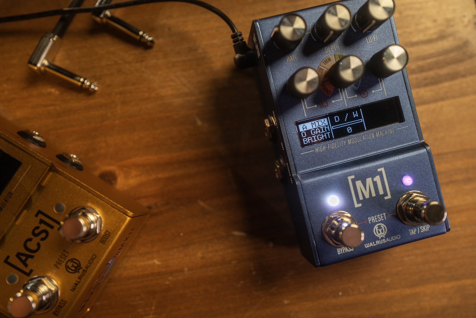 Walrus Audio Mako M1 Mkii - Pedal de chorus / flanger / phaser / modulación / trémolo - Variation 4