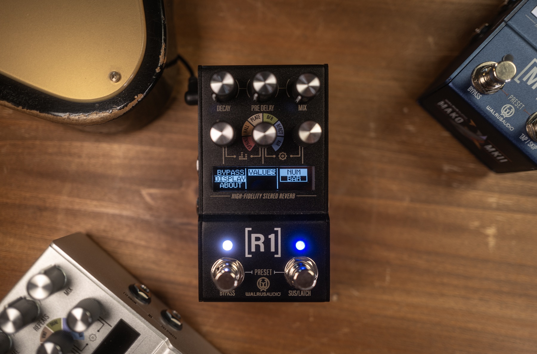 Walrus Audio Mako R1 Mkii - Pedal de reverb / delay / eco - Variation 4