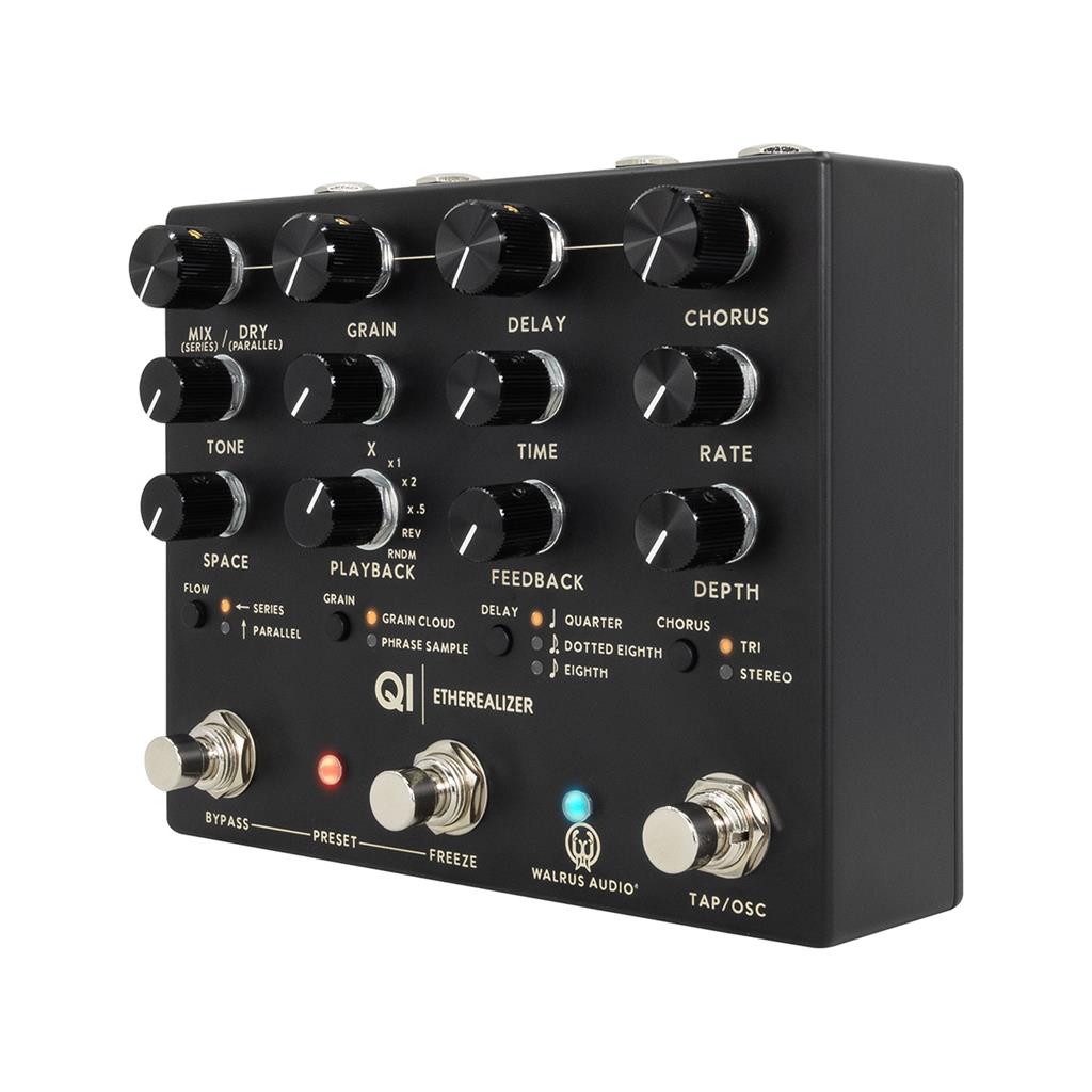 Walrus Audio Qi Etherealizer Black - Pedalera multiefectos para guitarra eléctrica - Variation 2