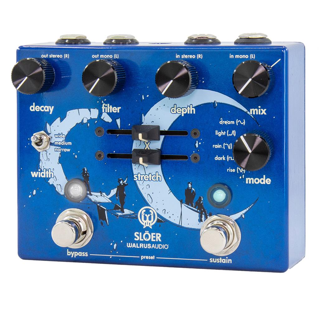 Walrus Sloer Stereo Ambient Reverb Blue - Pedal de reverb / delay / eco - Variation 2