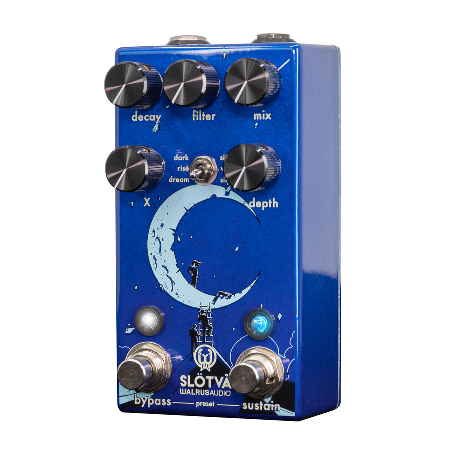 Pedal De Reverb Delay Eco Walrus Sl tva Multi Texture Reverb