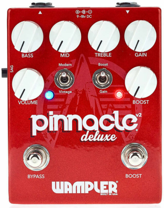 Wampler Pinnacle Deluxe V2 Distortion - Pedal overdrive / distorsión / fuzz - Main picture