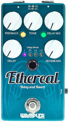Pedal de reverb / delay / eco Wampler Ethereal Reverb and Delay