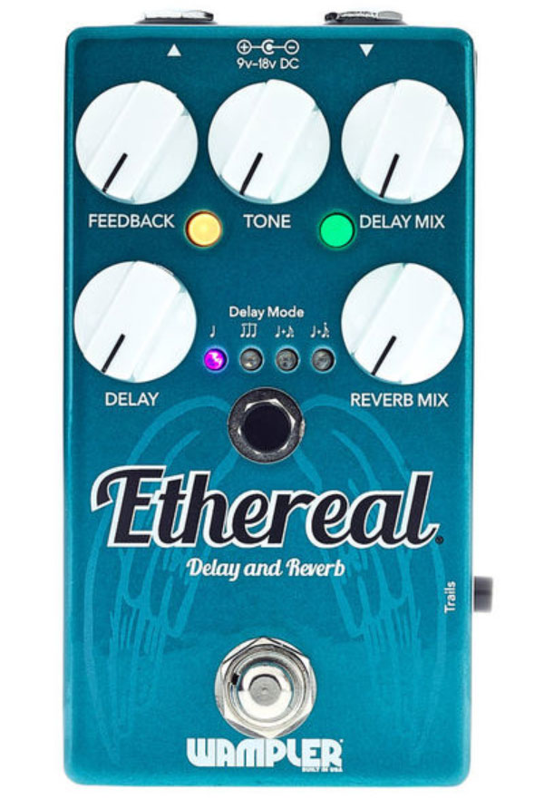 Pedal de reverb / delay / eco Wampler Ethereal Reverb and Delay