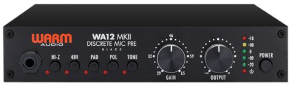 Warm Audio Wa 12 Mkii Black - Preamplificador - Main picture